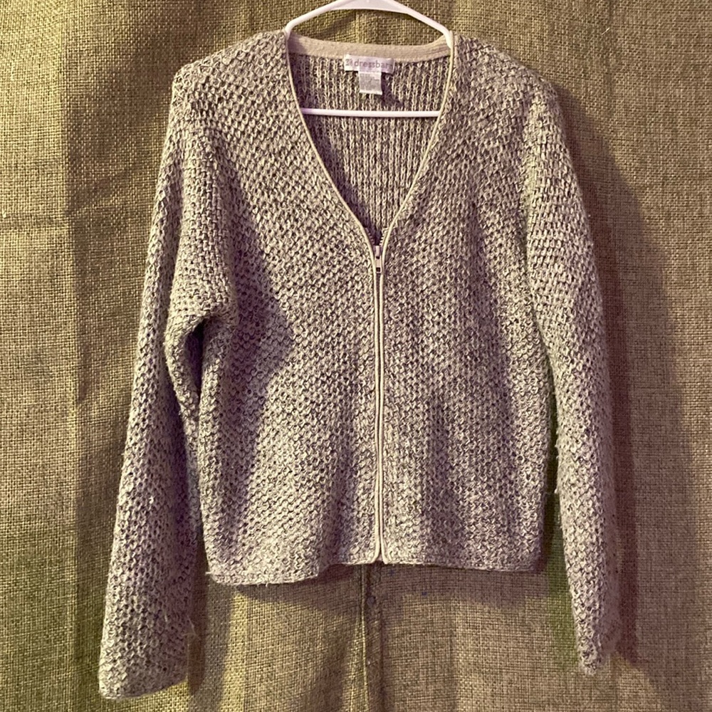 Dress Barn zip up sweater - Size Medium
